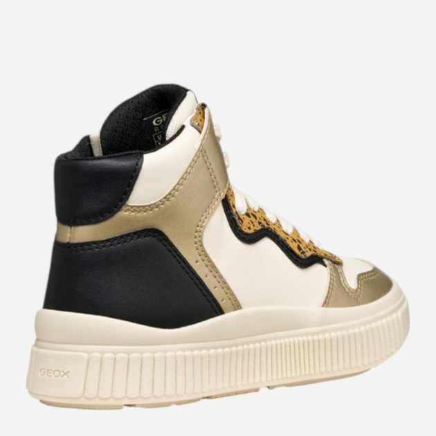 Sneakersy dziecięce wysokie dla dziewczynki Geox J Laquinny Girl J56M3B-054AJ-C1M2U 34 Beżowe (8058192518973) - obraz 4