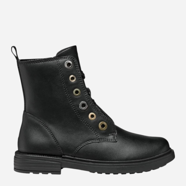 Підліткові демісезонні черевики для дівчинки Geox J Eclair Girl J569QP-000BC-C9999 35 Чорні (8058192526619) - зображення 1