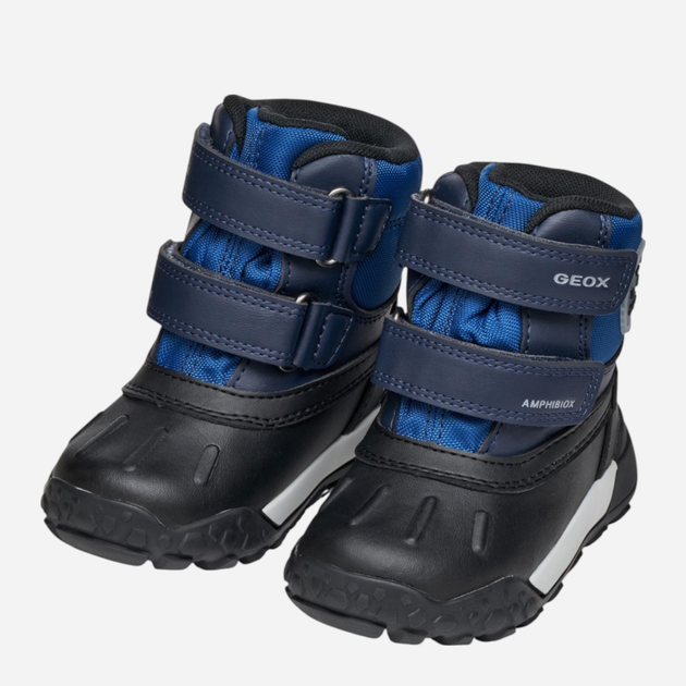 Kozaki chłopięce ocieplane Geox B Trekkyup Boy B Abx B566LC-054FU-C4585 22 Niebieskie (8058192464577) - obraz 5