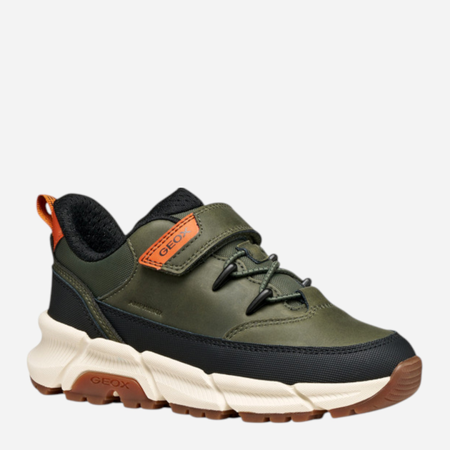 Дитячі кросівки для хлопчика Geox J Flexyper Plus Boy J56LCA-0MEFU-C3009 28 Хакі (8058192429705) - зображення 2