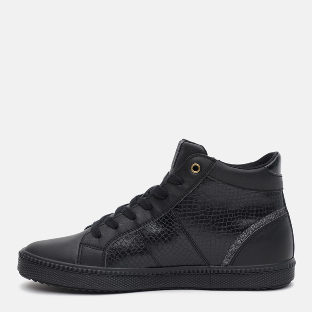 Sneakersy damskie wysokie Geox D Blomiee D166HB-00454-C9999 38 Czarne (8050036166920) - obraz 4