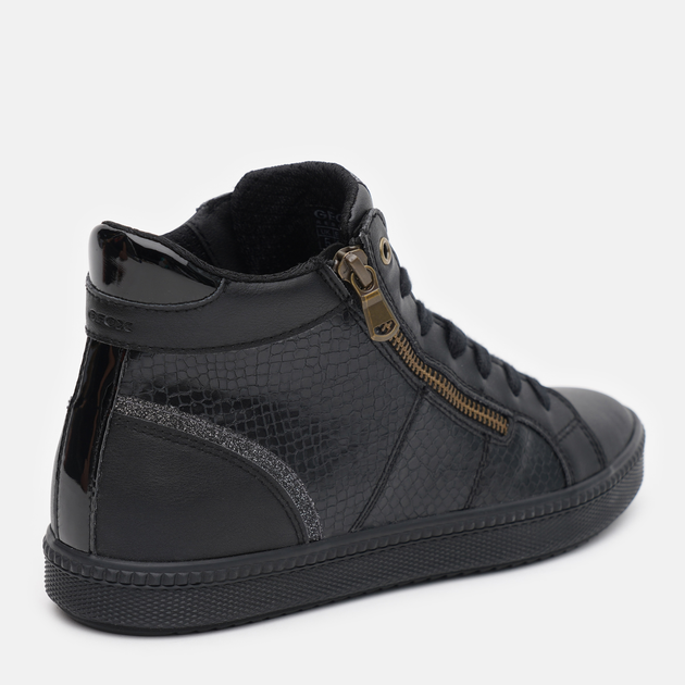 Sneakersy damskie wysokie Geox D Blomiee D166HB-00454-C9999 39 Czarne (8050036166937) - obraz 5