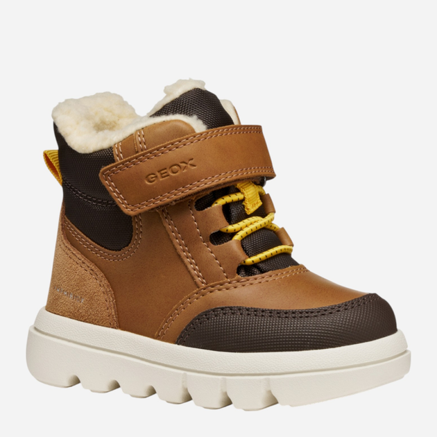 Дитячі зимові чоботи для хлопчика Geox B Willaboom Boy B Ab B365BC-0ME22-C6654 25 Коричневі (8058192458309) - зображення 2