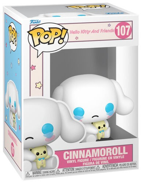 Figurka Funko Pop Sanrio Hello Kitty Cinnamoroll 9.5 cm 107 87211 (889698872119) - obraz 1