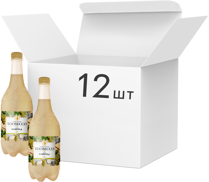 Набор сидров Gardenz Виноград 5% 0.75 л x 12 шт (00000017583) - Фото 1 Набор сидров Gardenz Виноград 5% 0.75 л x 12 шт (00000017583) - изображение 1
