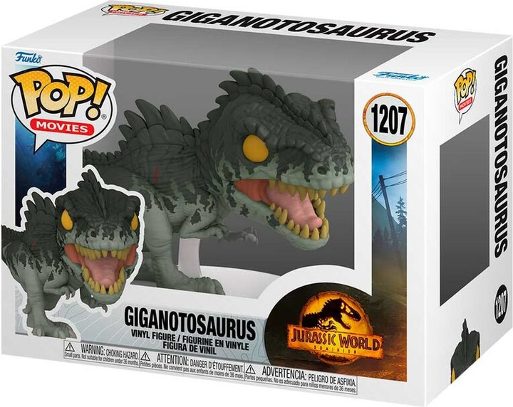 Фігурка Funko Pop! Jurassic World 3 Giganotosaurus 9 см (889698552943) - зображення 1