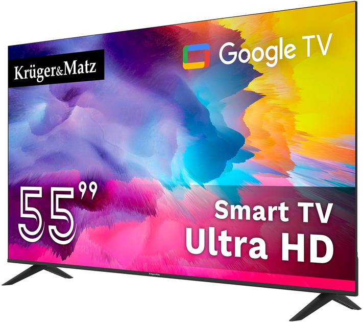 Телевізор Kruger&Matz 55" KM0255UHD-G (5901890119153) - зображення 2