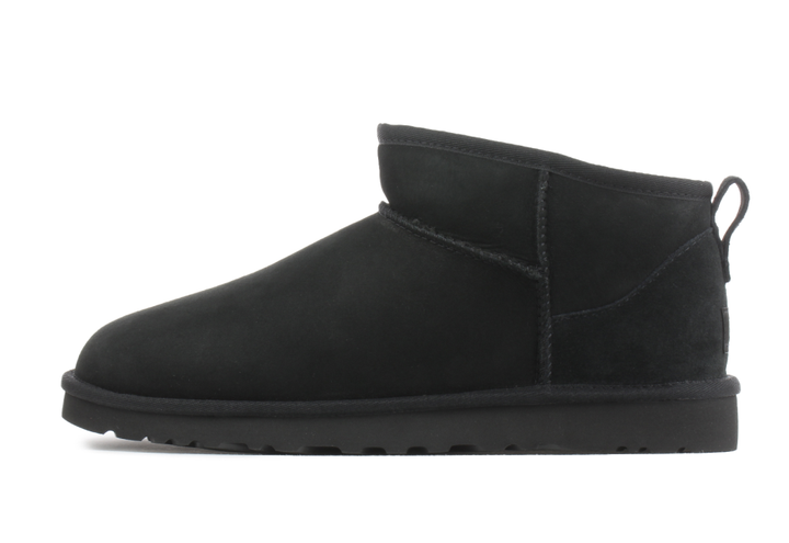 Жіночі уггі Ультра Міні Чорні Замшеві UGG Classic Ultra Mini Black Suede (40, чорний) - изображение 5