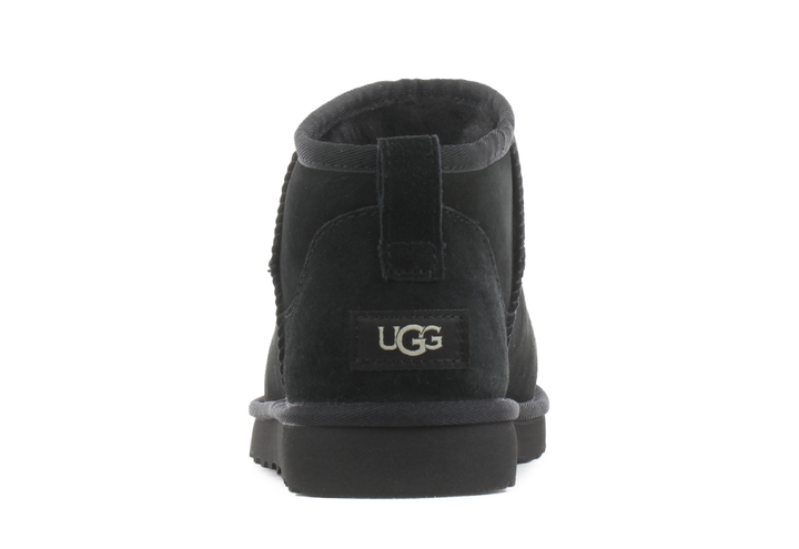 Жіночі уггі Ультра Міні Чорні Замшеві UGG Classic Ultra Mini Black Suede (40, чорний) - изображение 6