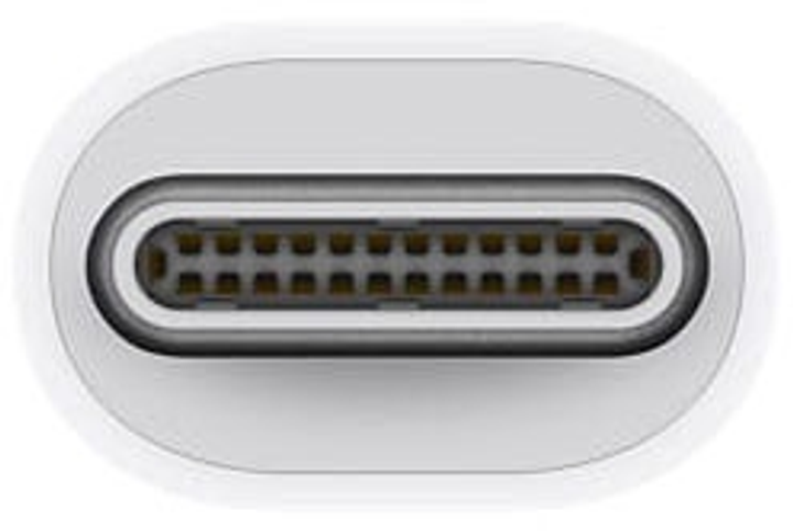 Adapter Apple USB-C - Thunderbolt 2 White (APPMMEL2ZM) - obraz 2