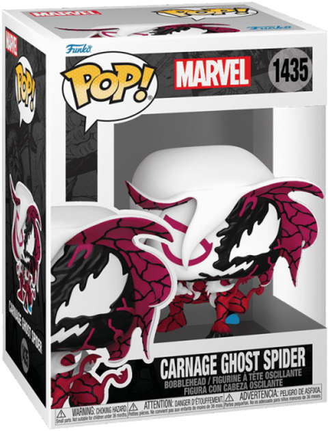 Figurka Funko Pop! Comics Marvel Carnageized Ghost Spider 82645 (889698826457) - obraz 1