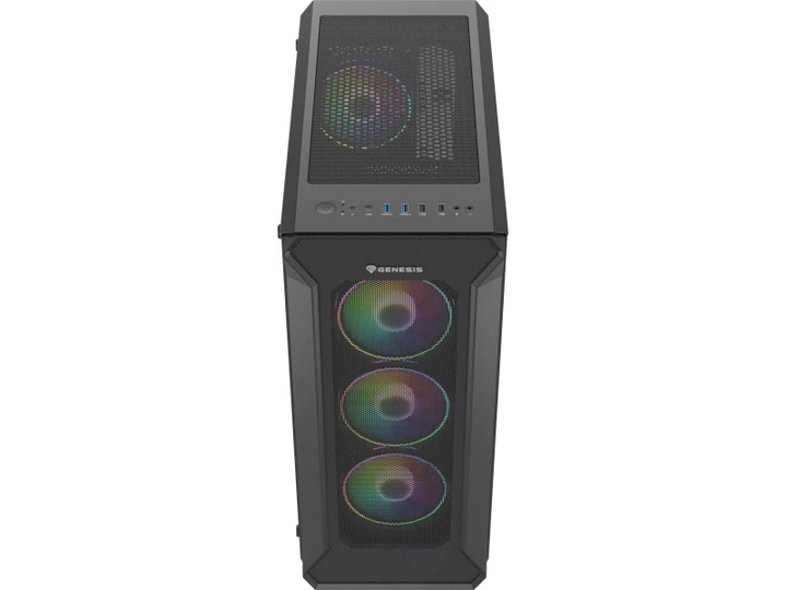 Корпус Genesis Irid 505 V2 ARGB Black (NPC-1518) - изображение 7