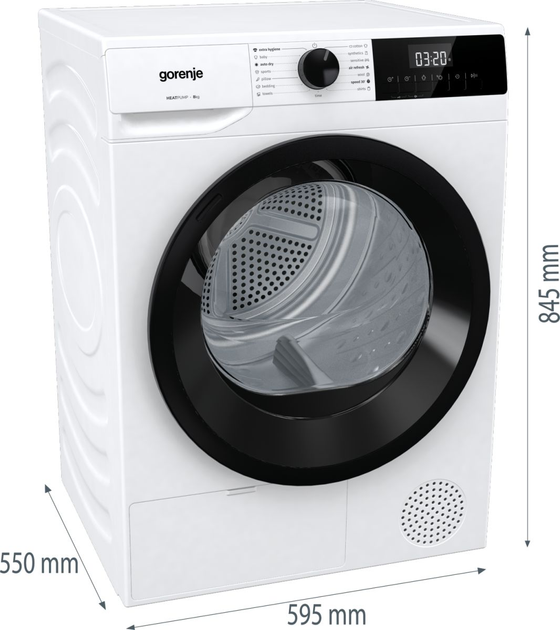 Сушильна машина Gorenje DHNE82 - изображение 5