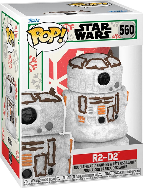Фігурка Funko Star Wars Holiday R2-D2 9 см (889698643375) - зображення 1
