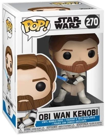 Фігурка Funko Star Wars Clone Wars Obi Wan Kenobi 9 см (889698317962) - Фото 1 Фігурка Funko Star Wars Clone Wars Obi Wan Kenobi 9 см (889698317962) - зображення 1