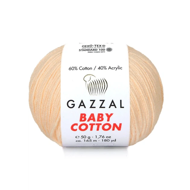 Пряжа Gazzal BabyCotton 3469 - Фото 1 Пряжа Gazzal BabyCotton 3469 - изображение 1