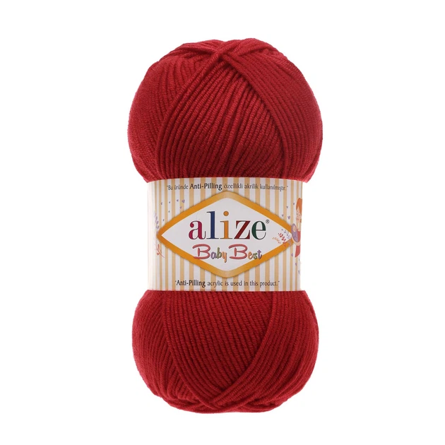Пряжа Alize Baby Best 106 - Фото 1 Пряжа Alize Baby Best 106 - изображение 1