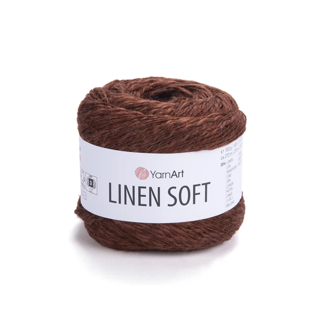 Пряжа YarnArt Linen Soft 7309 - Фото 1 Пряжа YarnArt Linen Soft 7309 - зображення 1