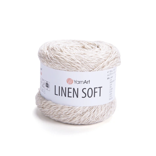 Пряжа YarnArt Linen Soft 7303 - Фото 1 Пряжа YarnArt Linen Soft 7303 - изображение 1