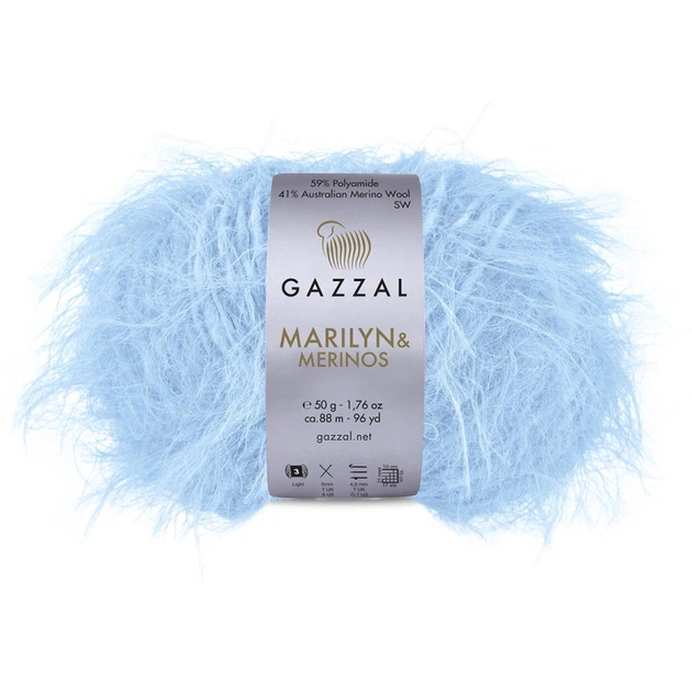 Пряжа Gazzal Marilyn&Merinos 8279 - Фото 1 Пряжа Gazzal Marilyn&Merinos 8279 - изображение 1