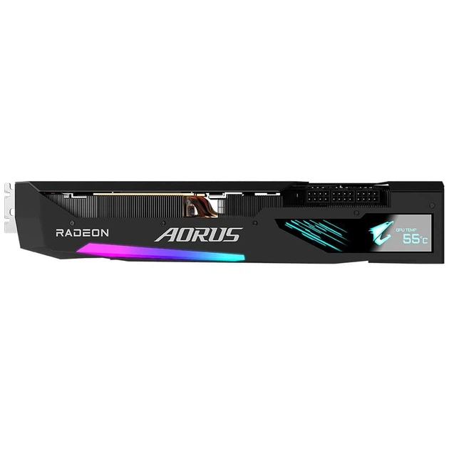 Відеокарта Gigabyte AMD Radeon RX 6900 XT 16Gb Aorus rev 2.0 (GV-R69XTAORUS M-16GD 2.0) (GDDR6, 256 bit, PCI-E v4.0 x16) Б/в - зображення 7