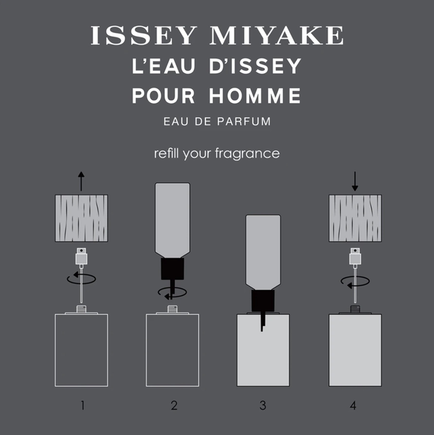 Wkład wymienny Woda perfumowana męska Issey Miyake L'eau D'issey Pour Homme 150 ml (3423222118419) - obraz 5