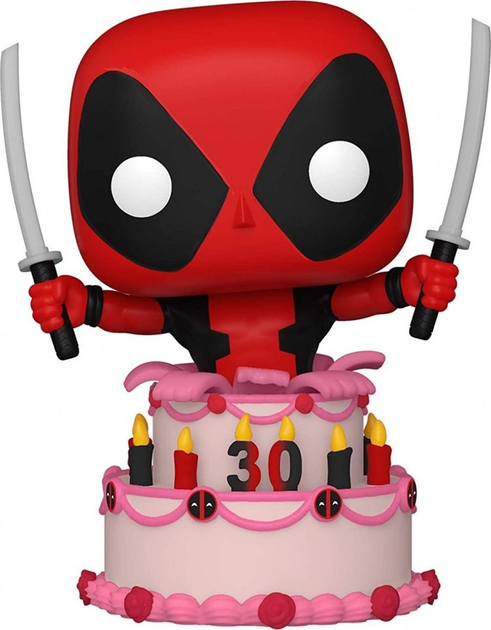 Фігурка Funko Pop! Marvel Deadpool 30th Deadpool in Cake 9 см (889698546546) - зображення 2