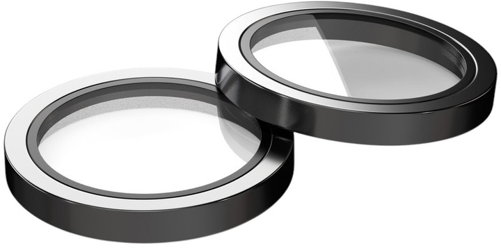 Захисне скло Etteri Camera Lens Protector для Apple iPhone 15 / 15 Plus Black (5907504523699) - зображення 1