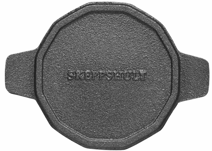 Форма чавунна для випікання Skeppshult Jarn кругла з кришкою чорна 200 мл (7317939302000) - зображення 5