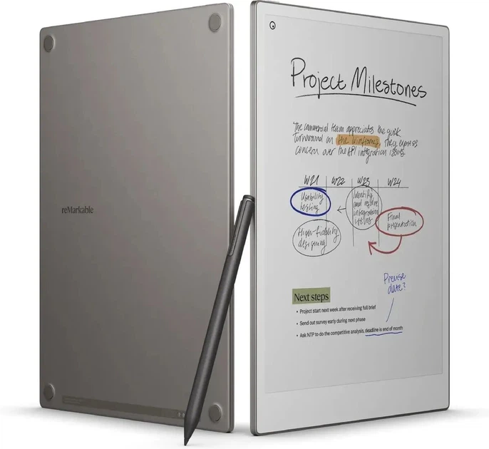 Електронна книга ReMarkable Paper Pro (RM02A) + Marker Plus (RM05C