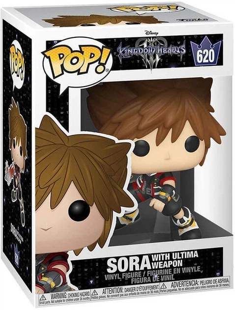 Figurka Funko Pop! Disney Kingdom Hearts 3 Sora with Ultima Weapon 9 cm (889698399395) - Zdjęcie 1 Figurka Funko Pop! Disney Kingdom Hearts 3 Sora with Ultima Weapon 9 cm (889698399395) - obraz 1