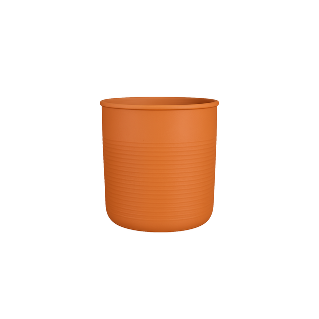 Кашпо Edelman Momo cylinder Mica Decorations круглий 14 см теракотовий - изображение 6