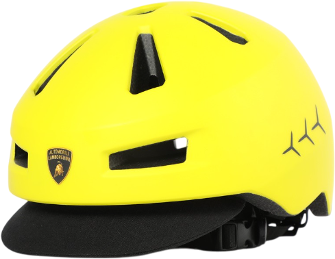 Шлем Lamborghini с регулировкой Желтый M (6941089892435) - изображение 2