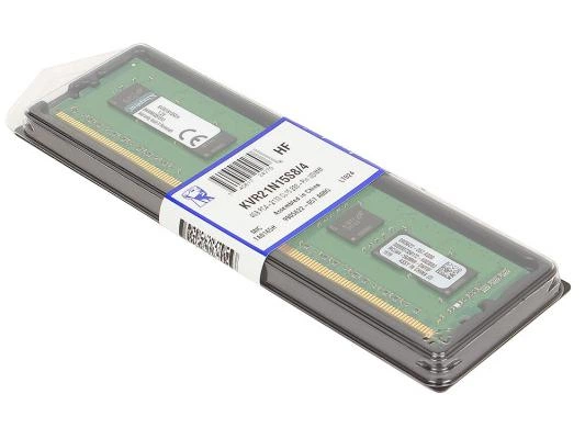 Оперативная память Kingston DDR4 4GB 2133MHz DIMM для ПК (KVR21N15S8/4) - Фото 1 Оперативная память Kingston DDR4 4GB 2133MHz DIMM для ПК (KVR21N15S8/4) - изображение 1
