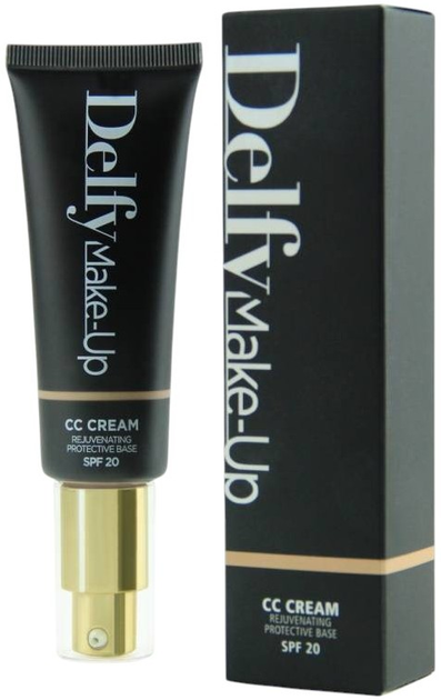 CC-крем для обличчя Delfy SPF 20 зволожувальний Cappuccino 40 мл (5060465711205) - зображення 3