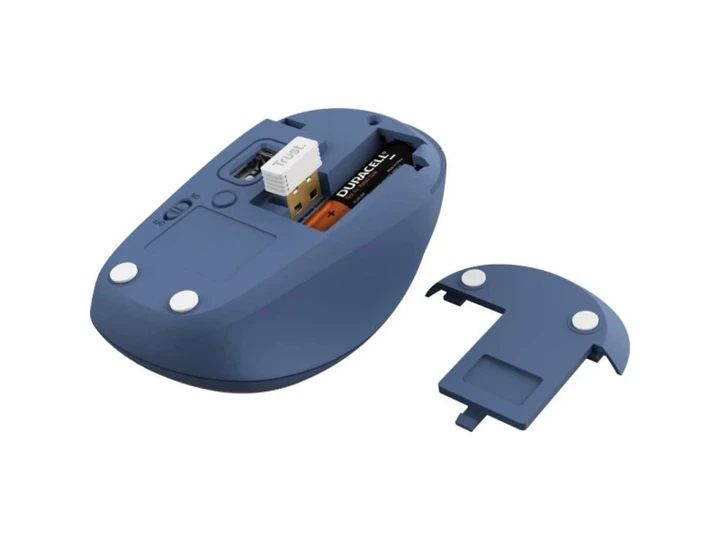Миша Trust Yvi+ Compact Multi-Device Wireless Blue (25455) - изображение 3