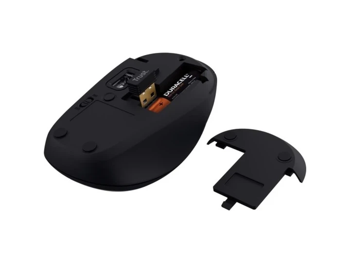 Миша Trust Yvi+ Compact Multi-Device Wireless Black (25440) - зображення 2