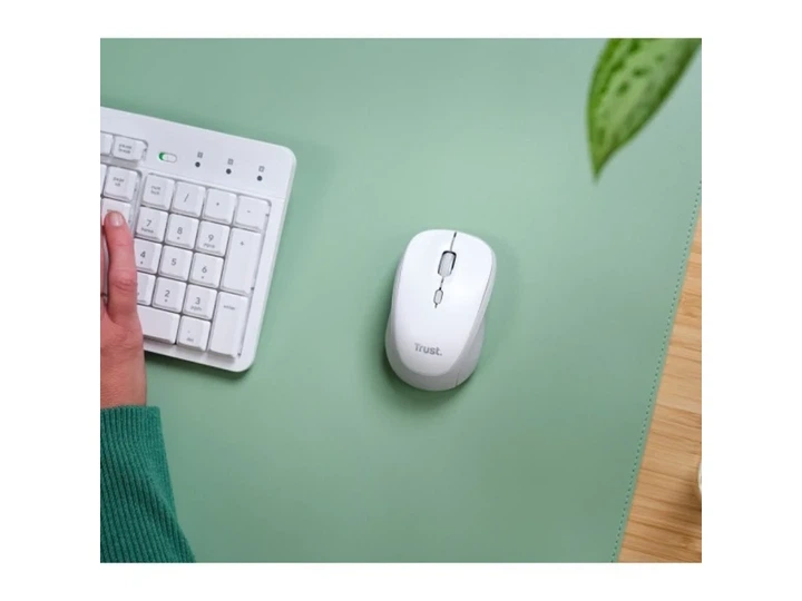 Миша Trust Yvi+ Compact Multi-Device Wireless White (25454) - изображение 6