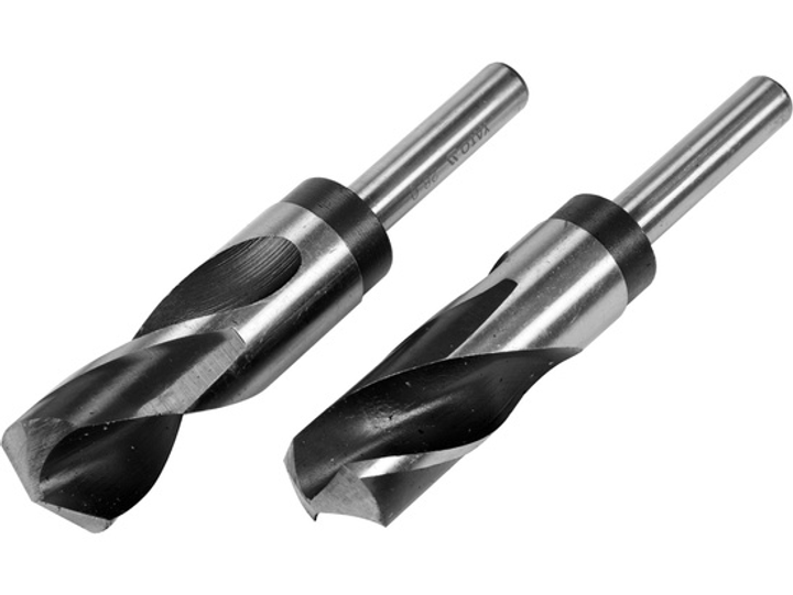 Zestaw wierteł do metalu YATO HSS 4241 26-28 mm 150 mm 2 szt (YT-44627) - obraz 2