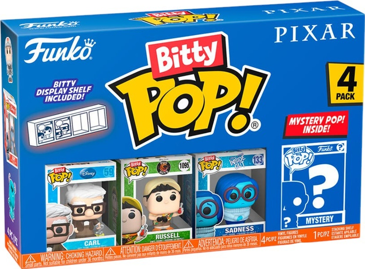 Zestaw figurek-niespodzianek Funko Bitty Pop Disney Pixar Up 2.5 cm 4 szt (889698754682) - obraz 1