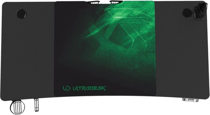 Biurko gamingowe ULTRADESK Level V2 Green (UDESK-LVA-GN) - obraz 4