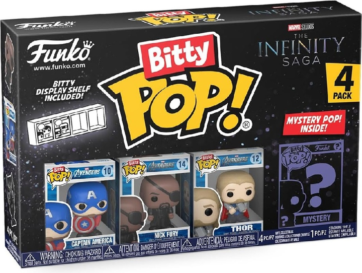 Фігурка для ігор Funko Bitty Pop Marvel Series 1 (0889698715034) - зображення 1