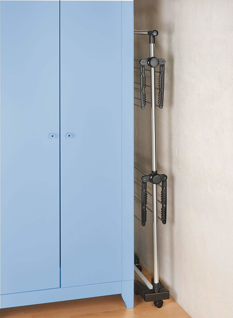 Сушарка для білизни Maximex з нержавіючої сталі 77-120 x 143 x 56 см (4008838553985) - зображення 5