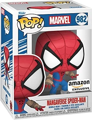 Figurka Funko Pop Marvel Mangaverse Spider-Man 9 cm (0889698622806) - obraz 1