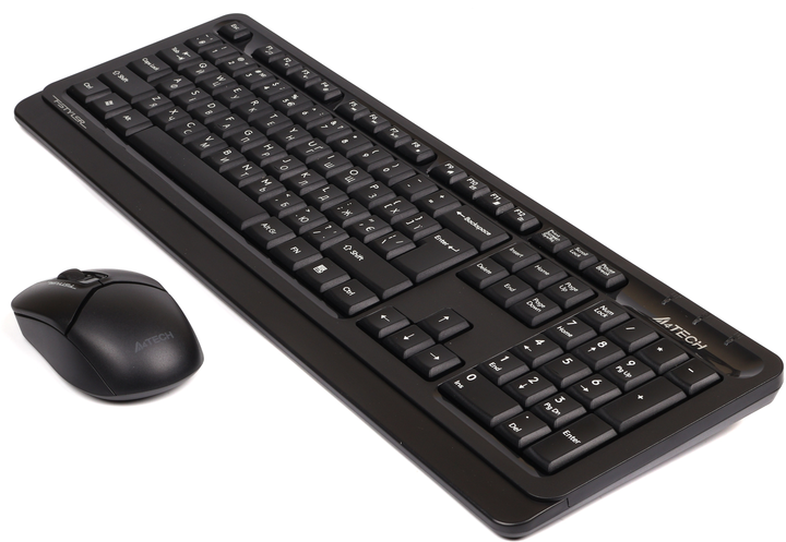 Zestaw bezprzewodowy A4Tech FG1012S Black (4711421968928) - obraz 3