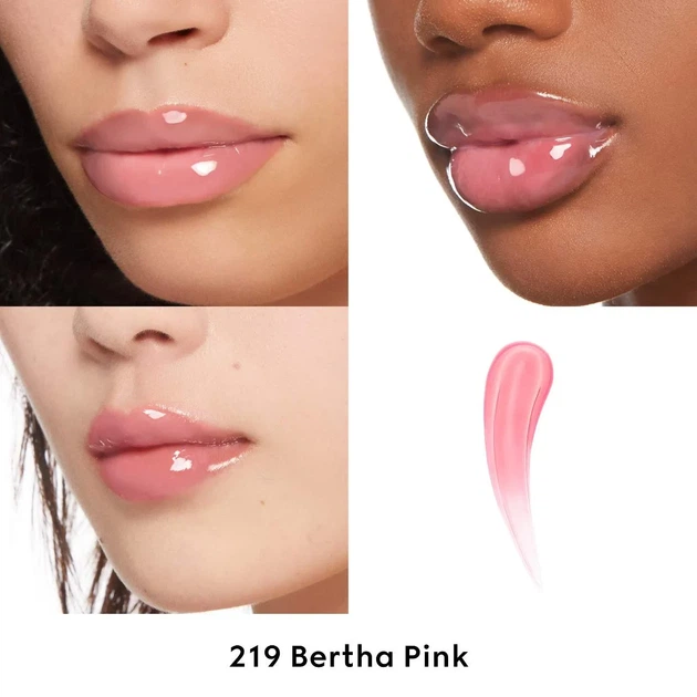Блеск для увеличения объема губ Gucci Gloss À Lèvres Hydrating Plumping Lip Gloss 219 Bertha Pink 6 мл - изображение 5