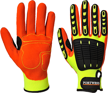 Перчатки Portwest Anti Impact Grip A721 L Желтый/Оранжевый - Фото 5 Перчатки Portwest Anti Impact Grip A721 L Желтый/Оранжевый - изображение 5