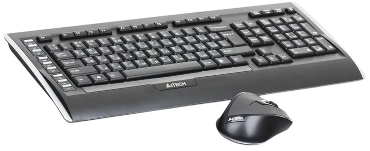 Zestaw bezprzewodowy A4Tech 9300F Wireless Black (4711421877435) - obraz 3