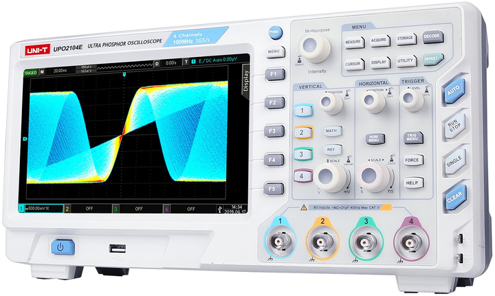 Oscyloskop UNI-T UPO2104E (5901890074704) - obraz 3