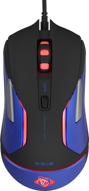 Миша E-Blue Auroza Gaming V2 e-Box USB Black/Blue (EMS668BKAA-IU) - зображення 1